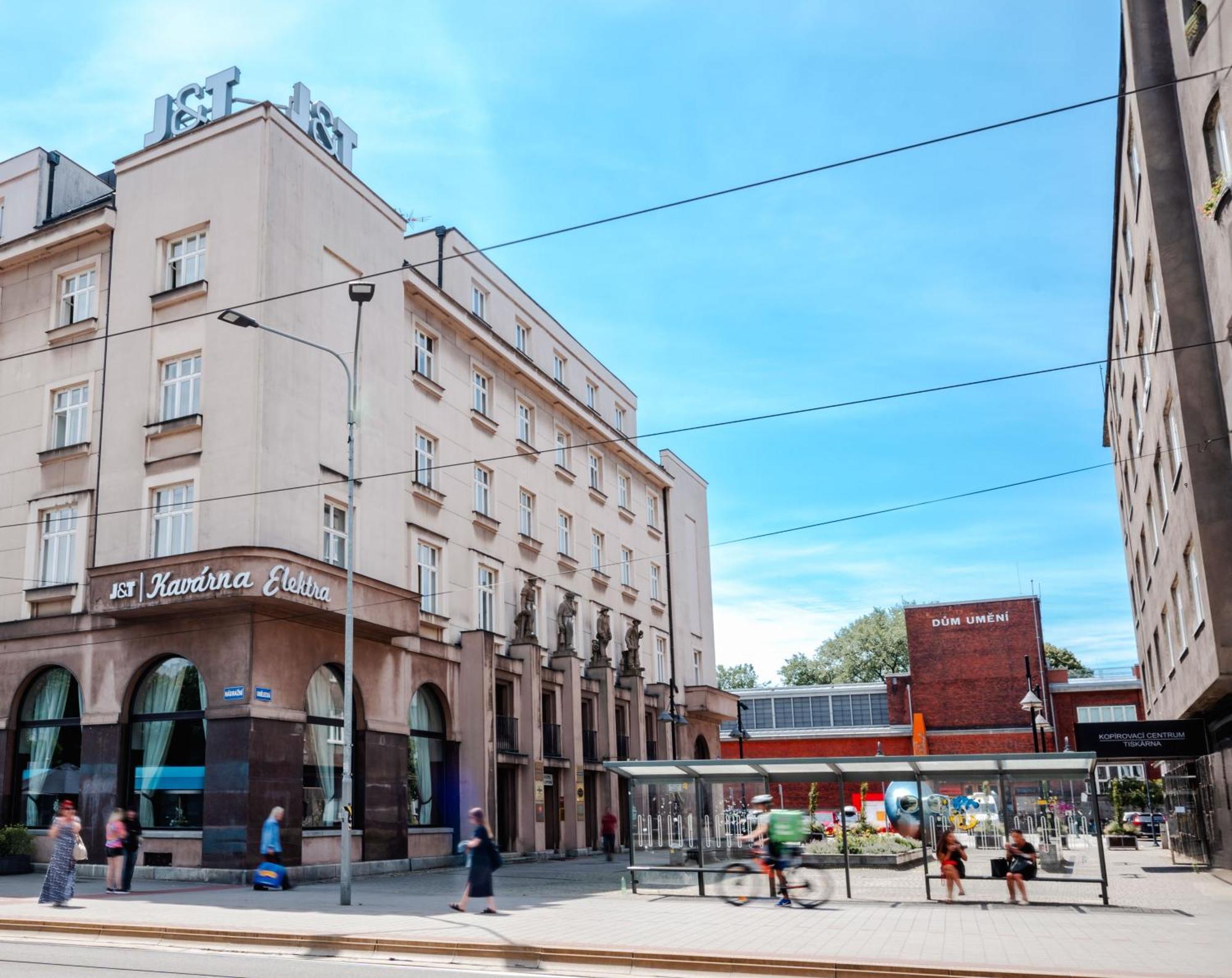 אוסטרבה Hotel Palac Elektra מראה חיצוני תמונה